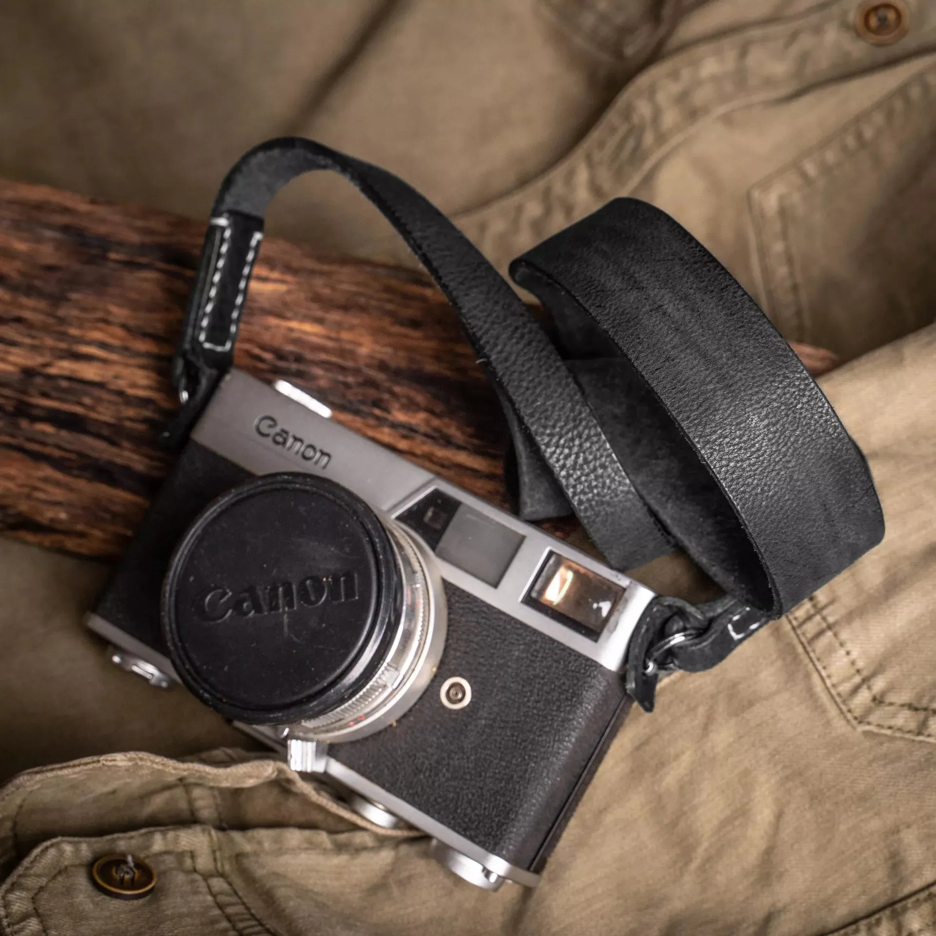 Full Leather Camera Neck Strap