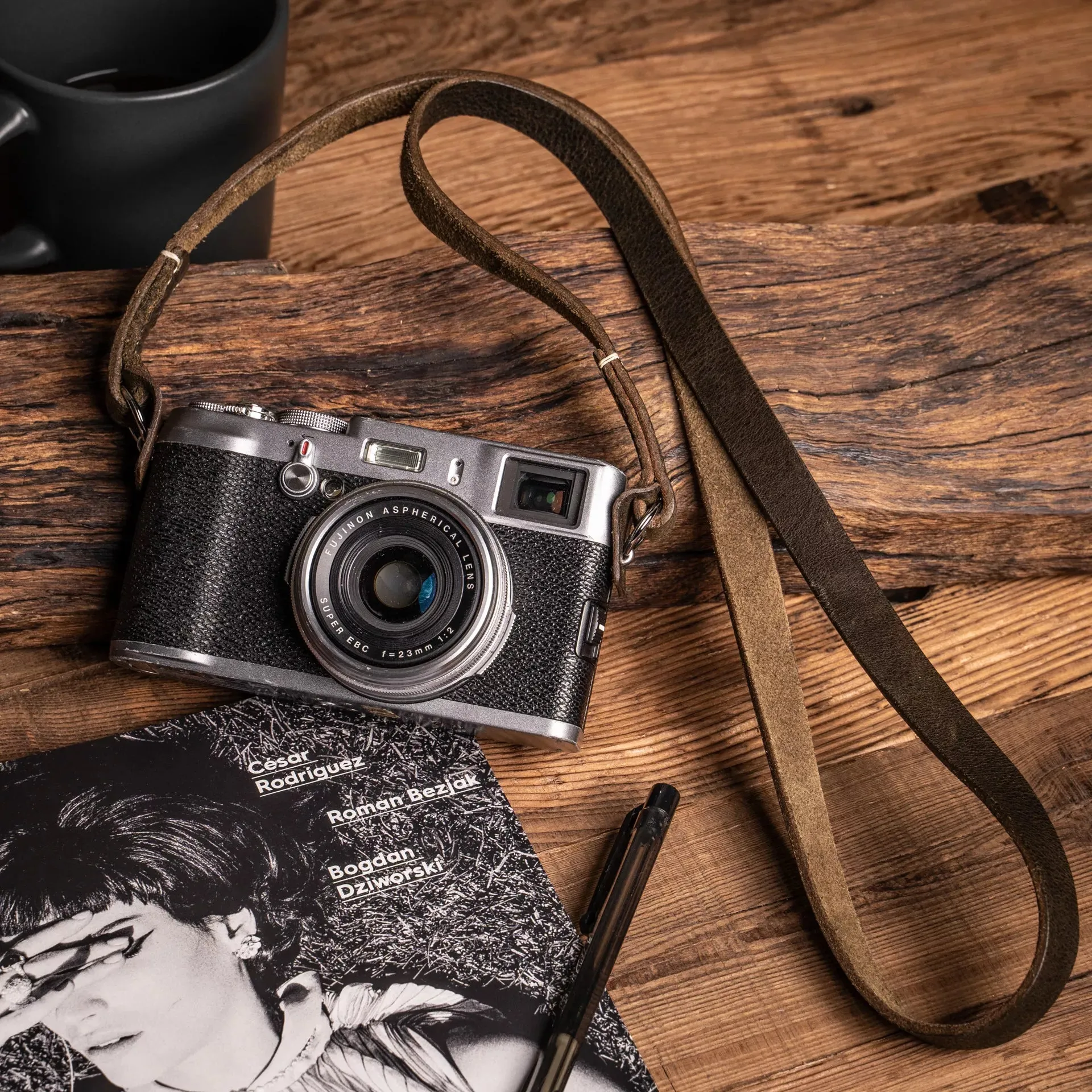 Full Leather Camera Neck Strap