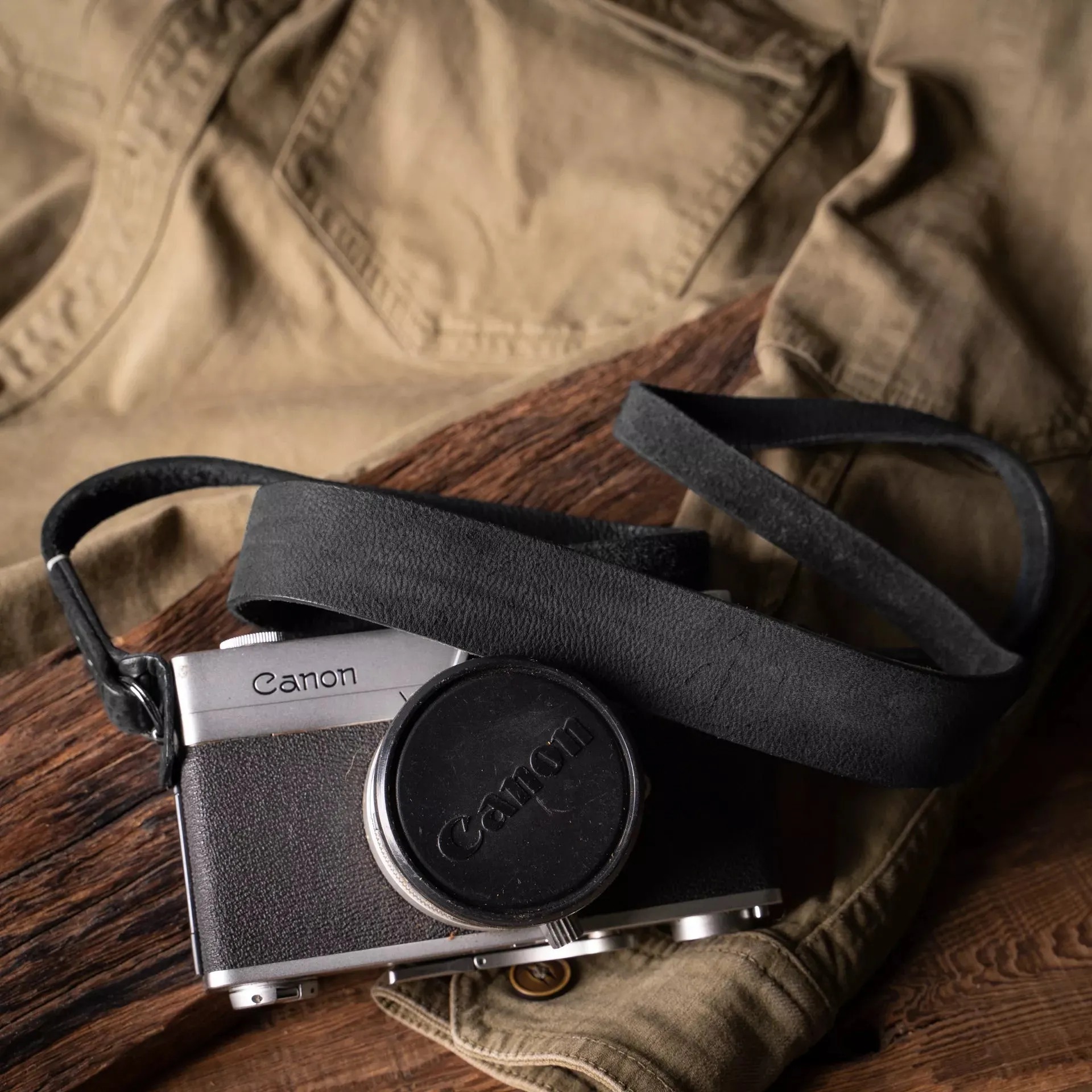 Full Leather Camera Neck Strap