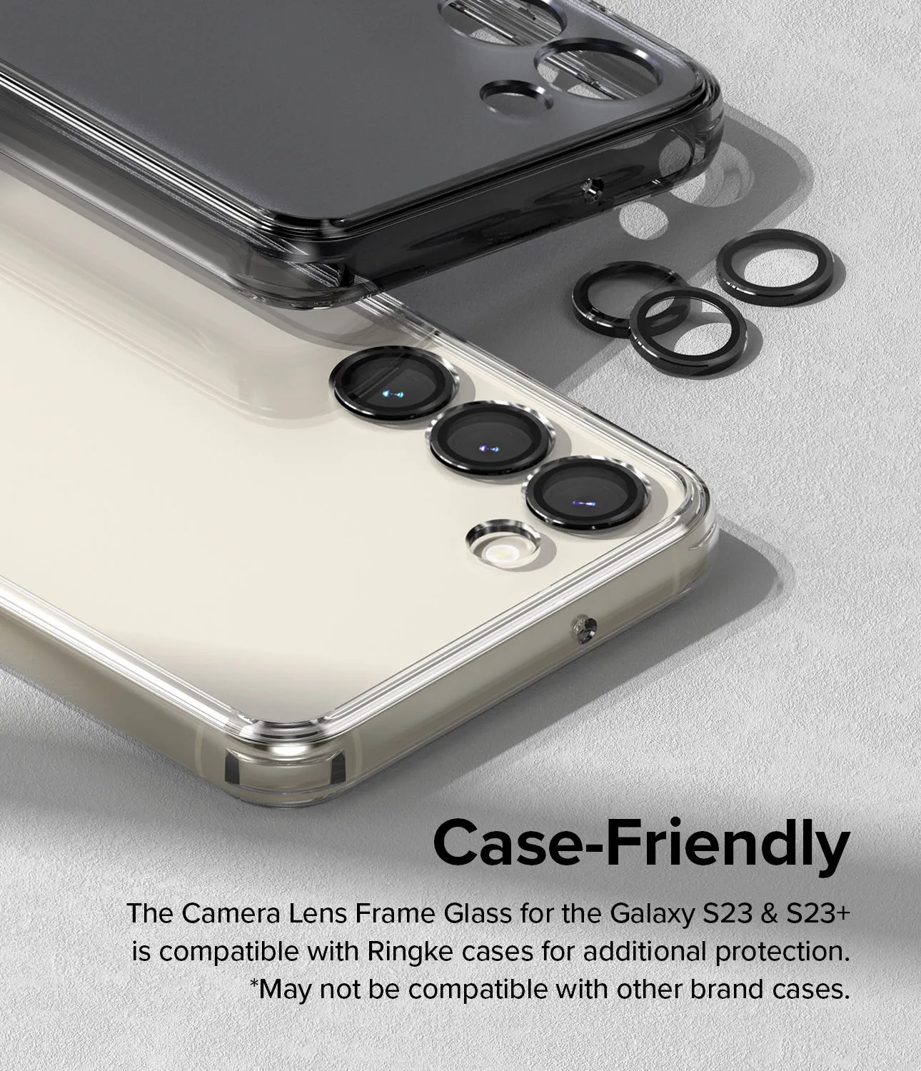 Galaxy S23 / S23 Plus Camera Lens Protector | Camera Lens Frame Glass