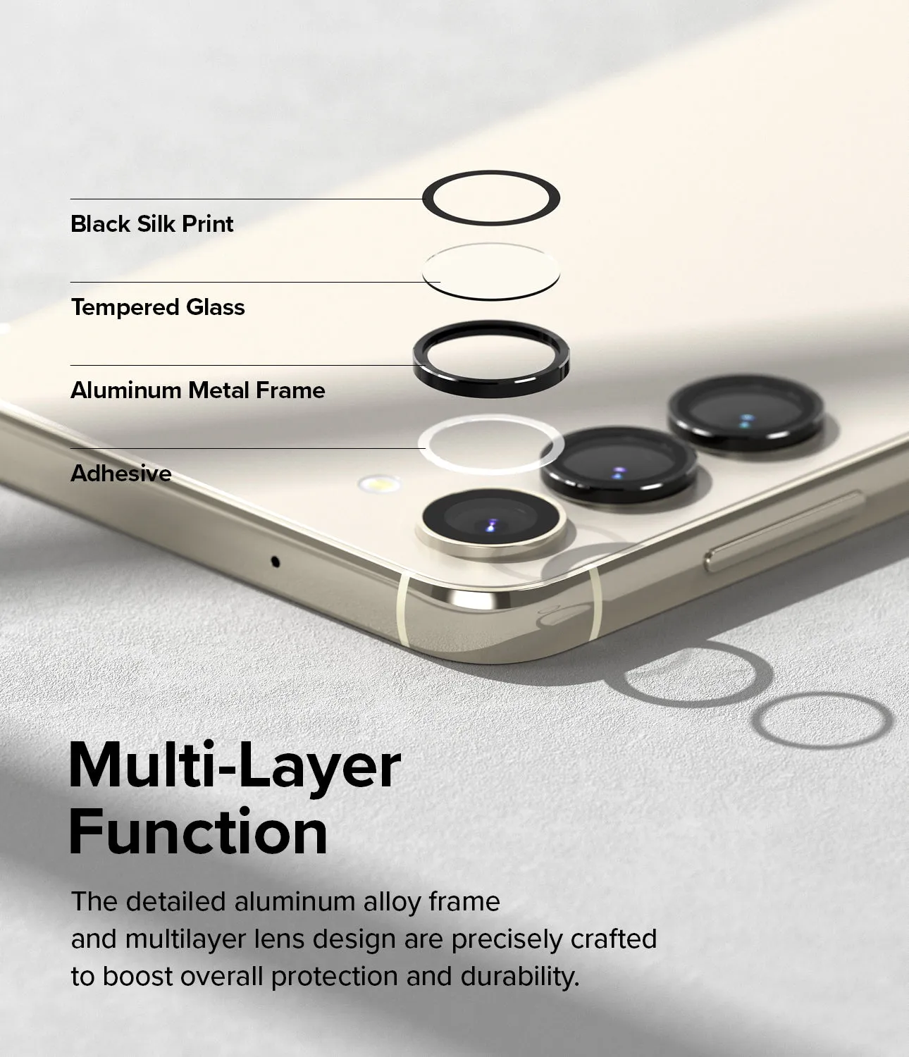 Galaxy S23 / S23 Plus Camera Lens Protector | Camera Lens Frame Glass