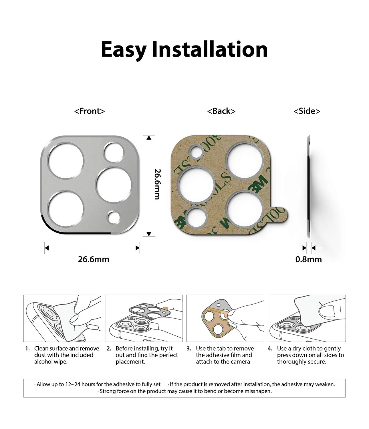 iPad Pro 2020 11' / 12.9' Camera Protector | Camera Styling