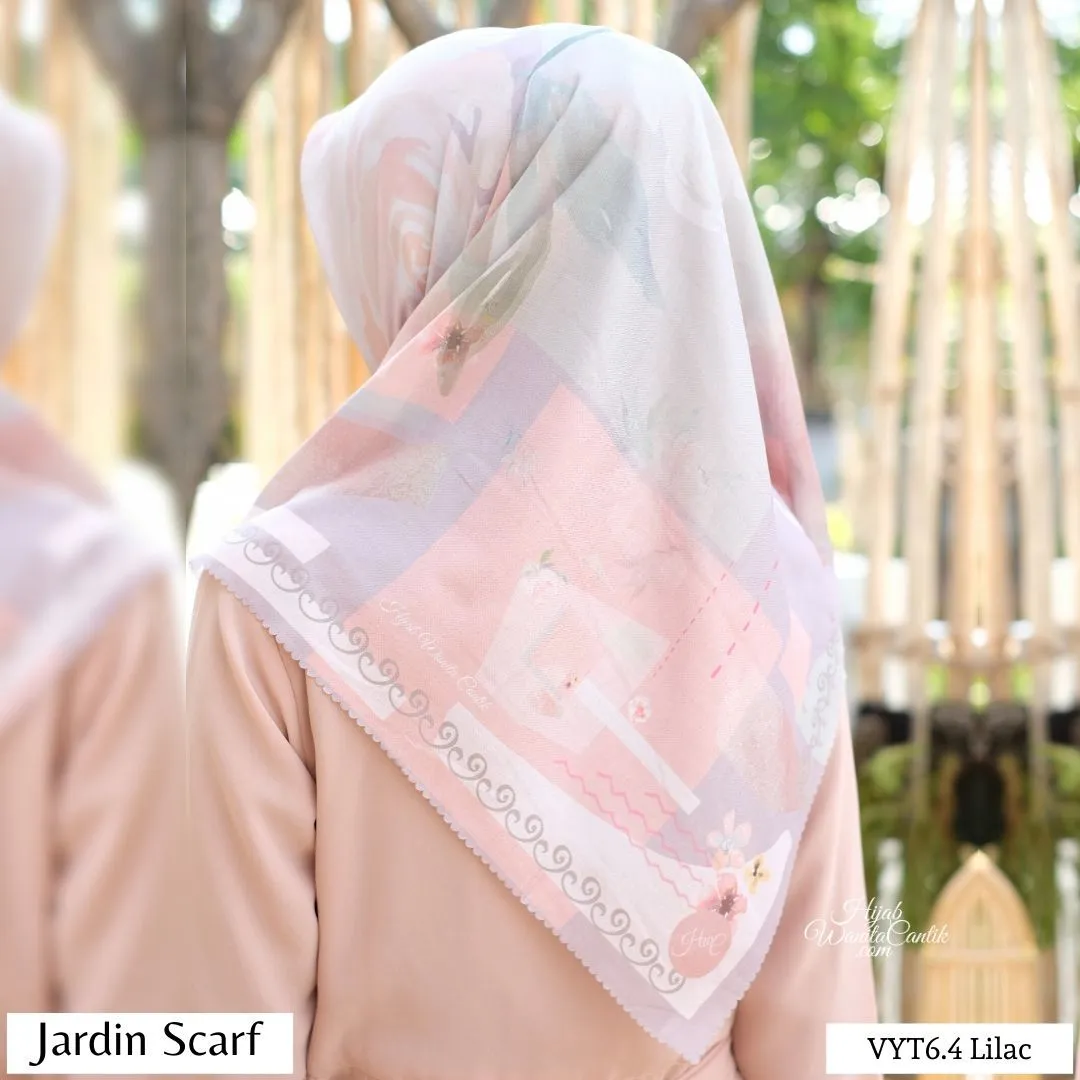 Jardin Scarf  - VYT6.4 Lilac