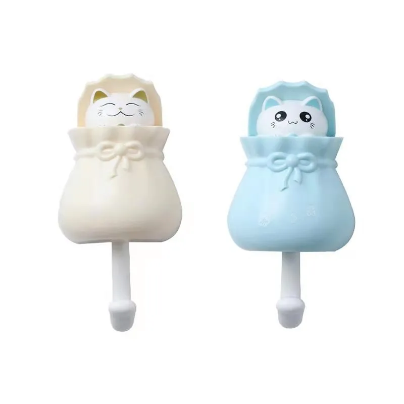 Kawaii Cat Decorative Wall Mount Key Holder