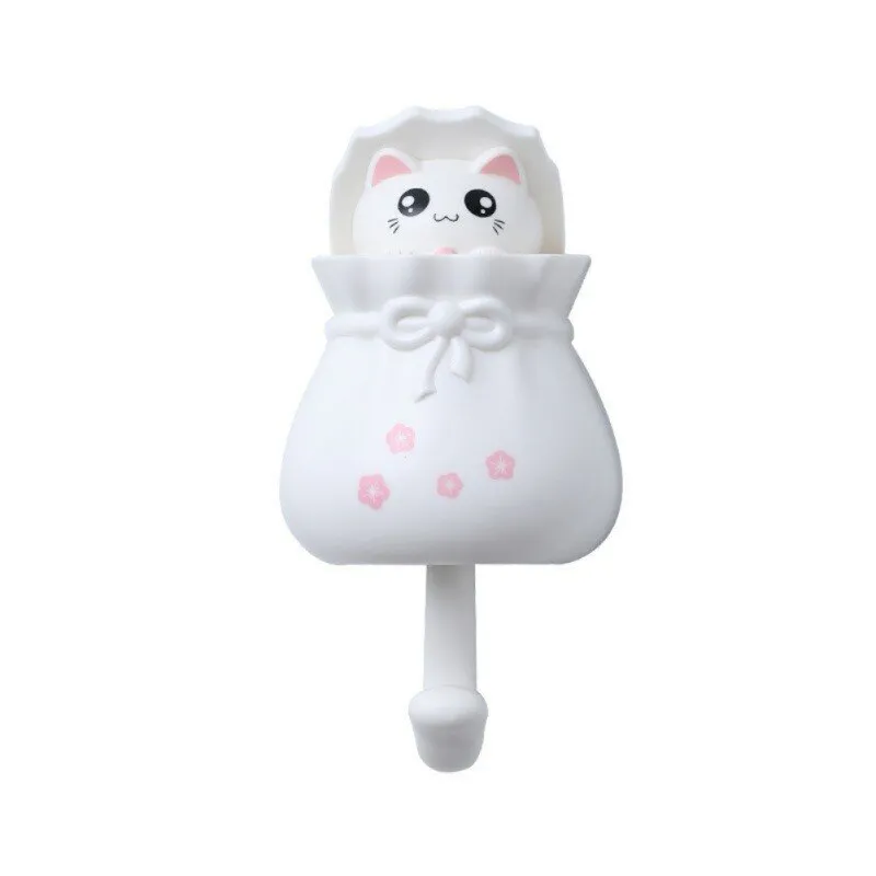 Kawaii Cat Decorative Wall Mount Key Holder