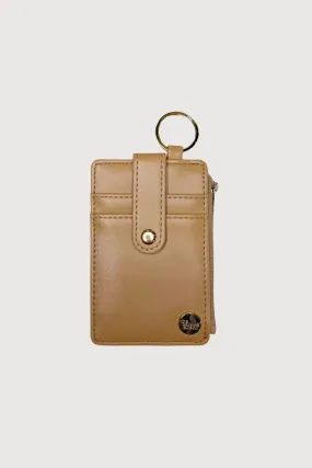 Keychain Card Wallet - Brown