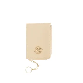 Keychain Zip Wallet — Oat