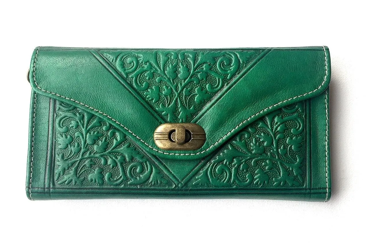 Kharrazine Wallet - Green