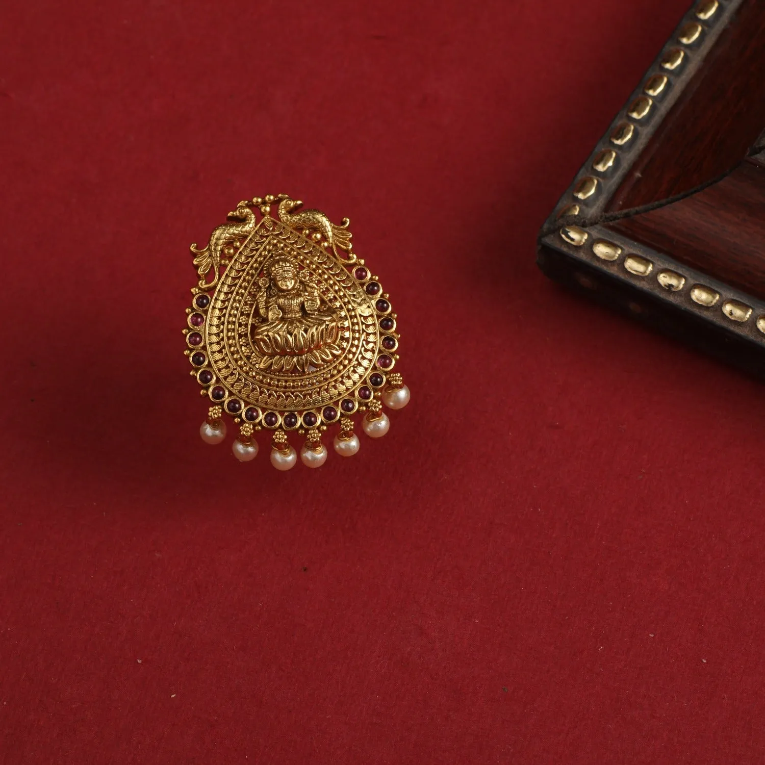 Magha Antique Temple Finger Ring