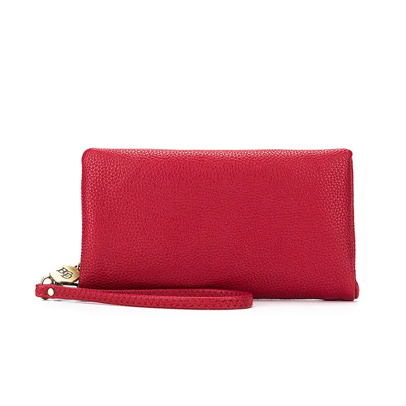 Mavie Raspberry Wallet