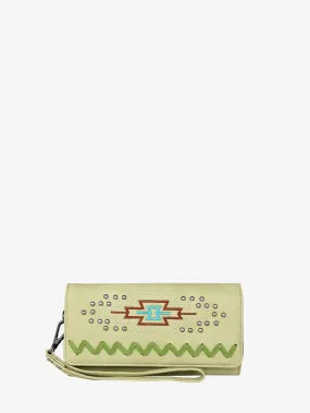 Montana West Aztec Embroidery Wallet