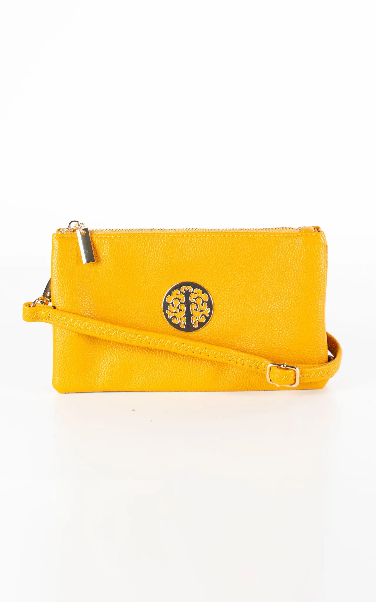 Mustard Clutch Bag | Toni