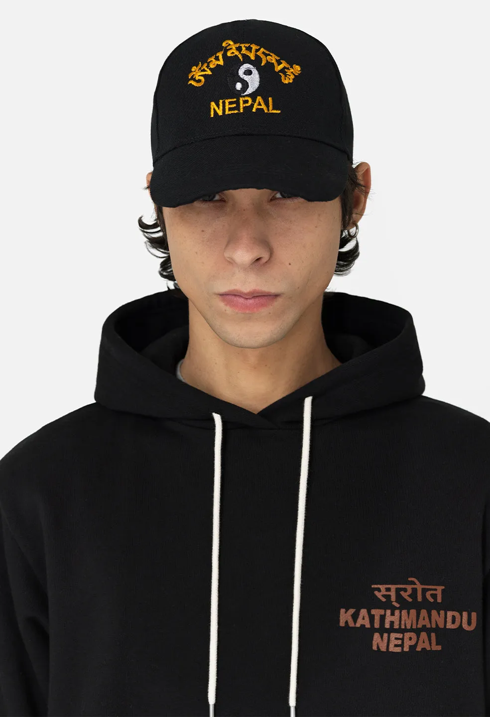 Nepal Souvenir Hat / Black