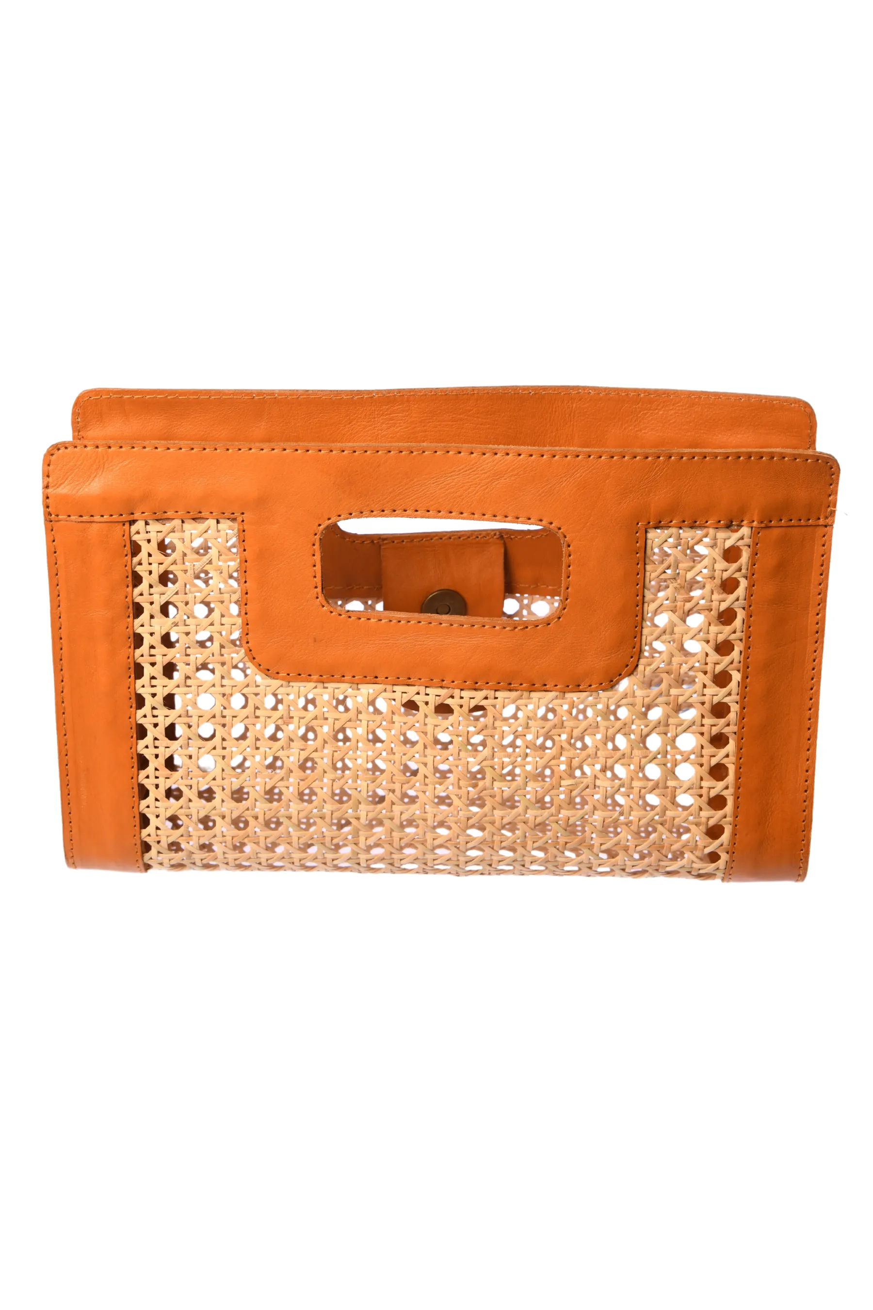 Rattan Clutch / Carmel