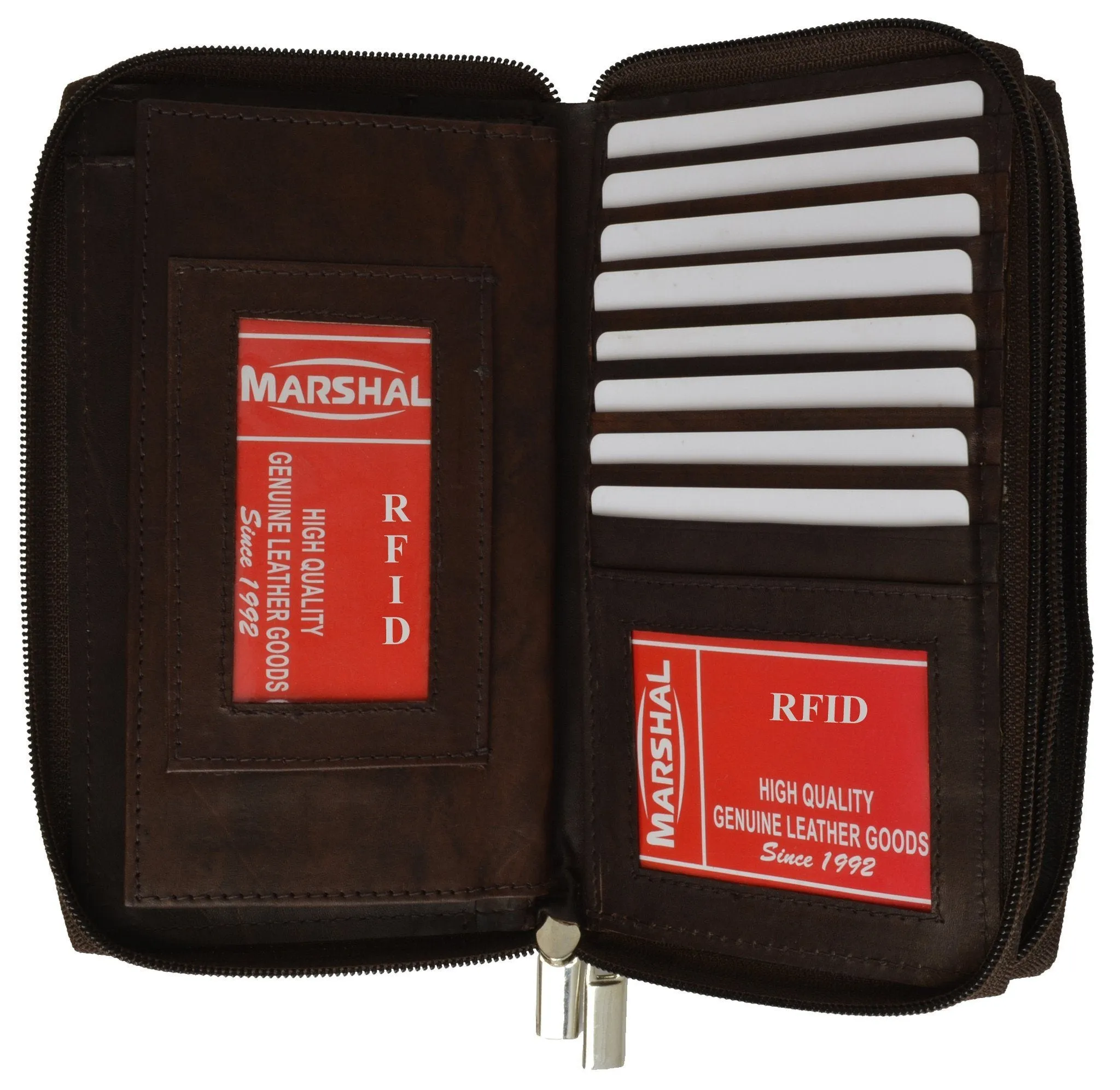 RFID Blocking Leather Wallet