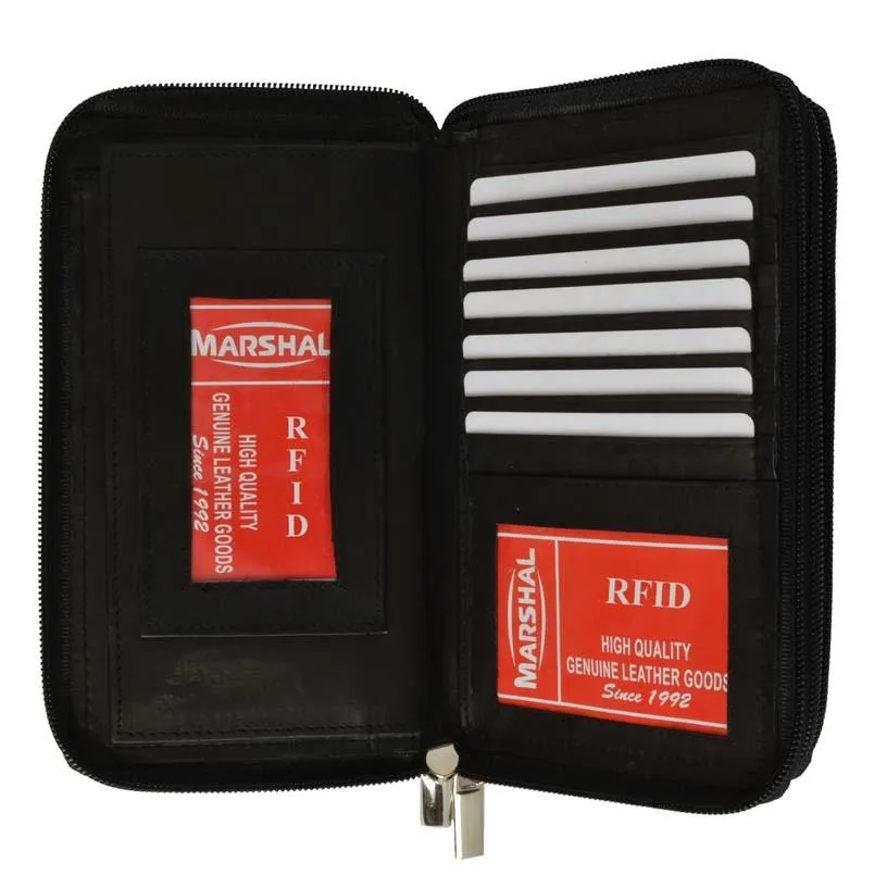 RFID Blocking Leather Wallet