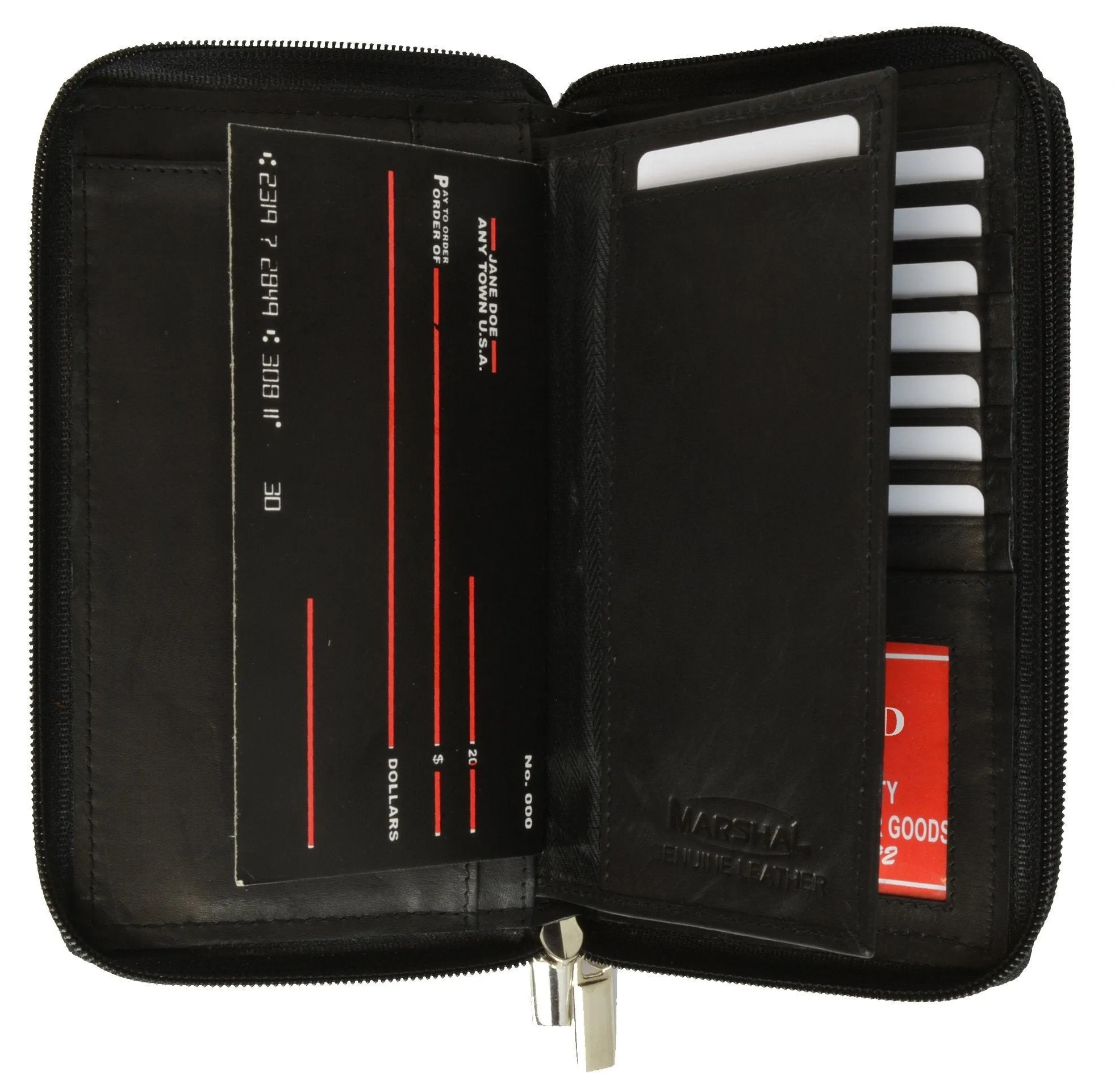 RFID Blocking Leather Wallet