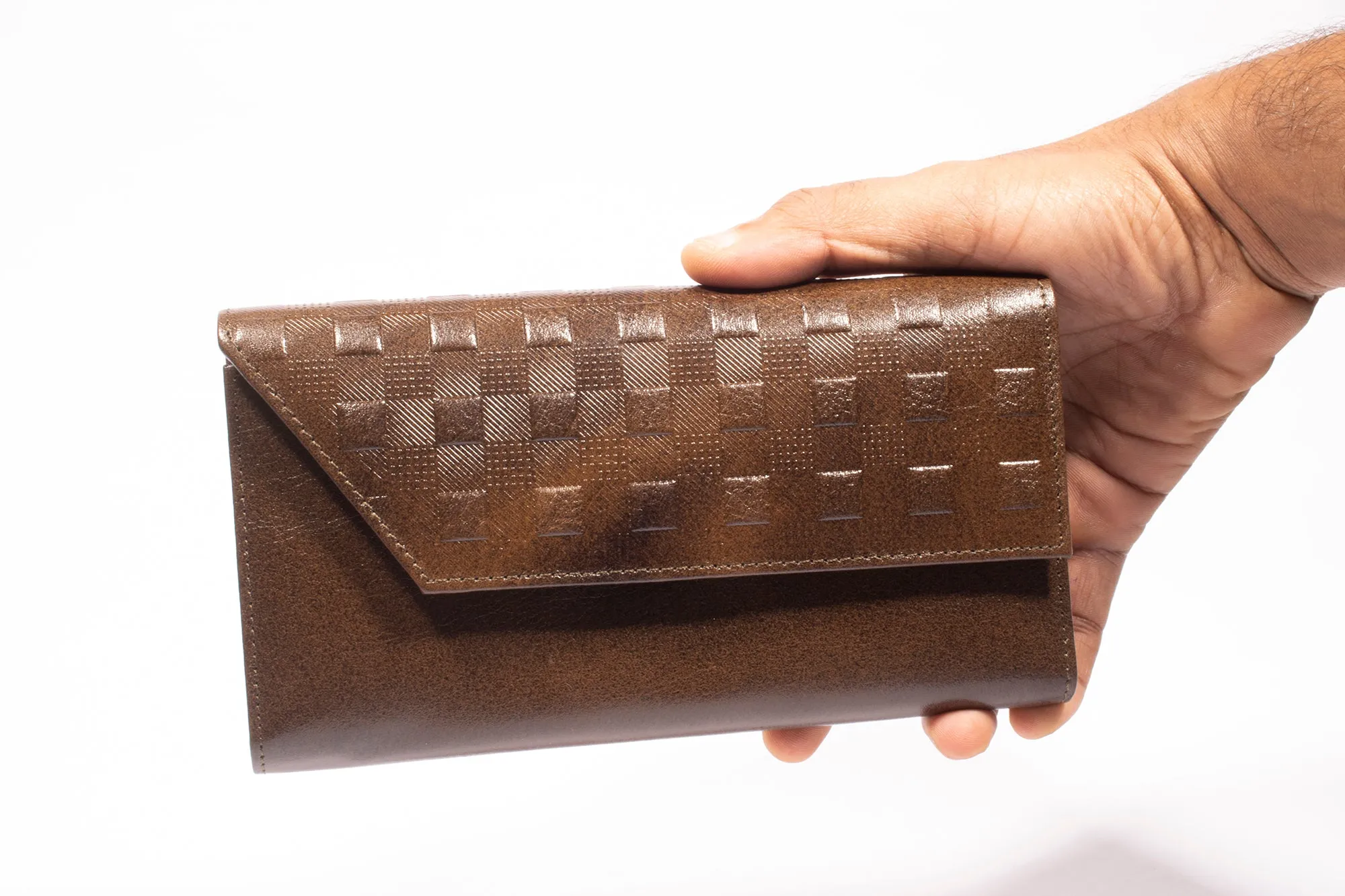 RL Checkered Ladies Wallet