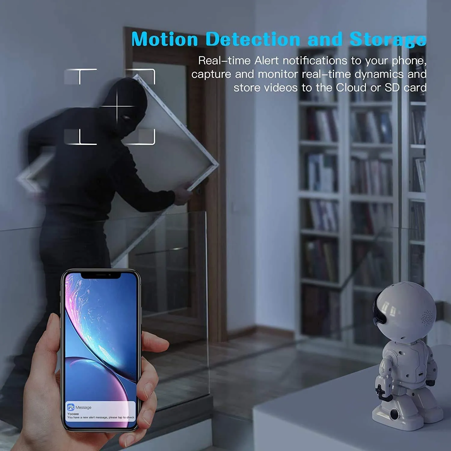 Robot Baby Monitor Camera WIFI