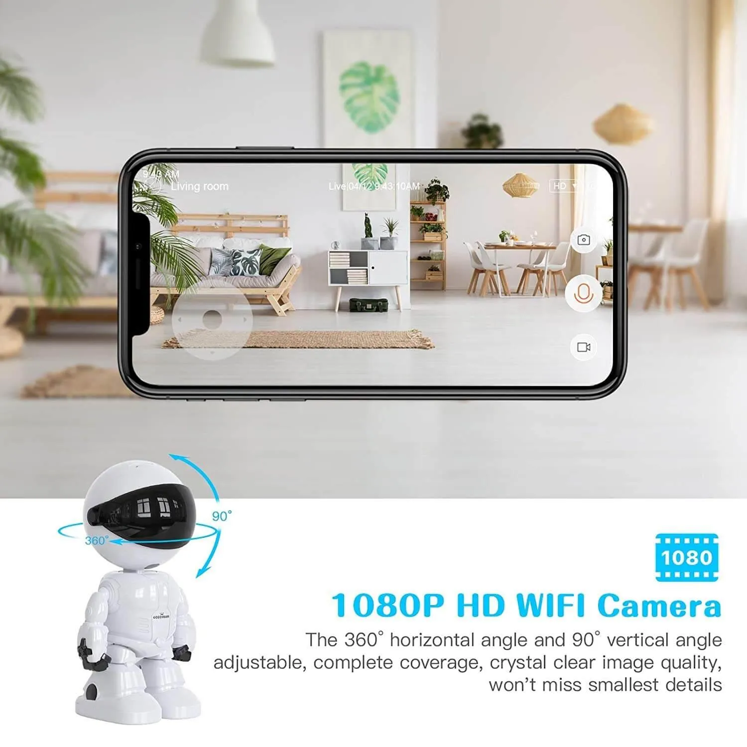 Robot Baby Monitor Camera WIFI