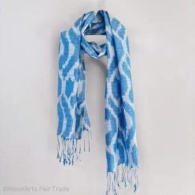 Sakina Silk Ikat Scarf