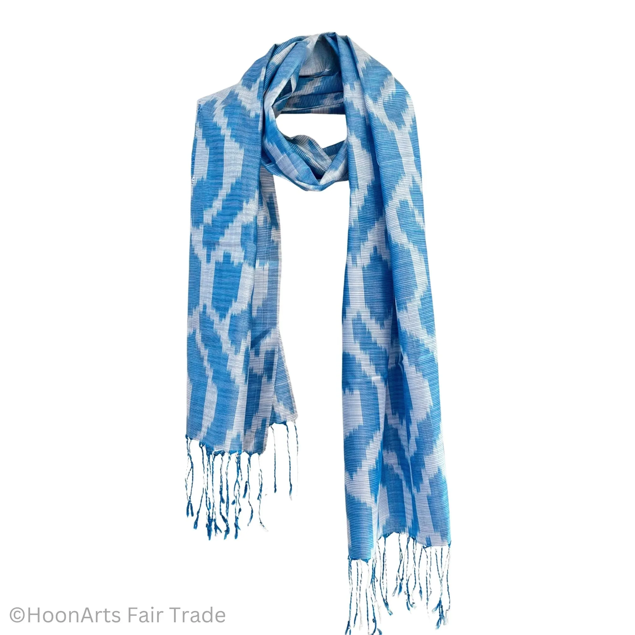 Sakina Silk Ikat Scarf