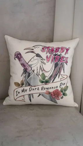 Stabby Vibes - Decorative Throw Pillow