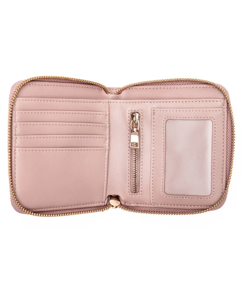 Starla Wallet - Pink Metallic