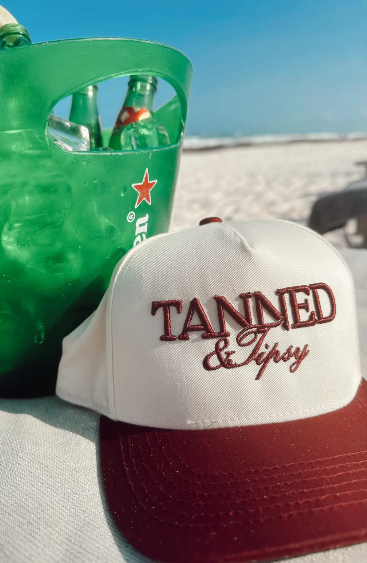 Tanned & Tipsy Trucker Hat