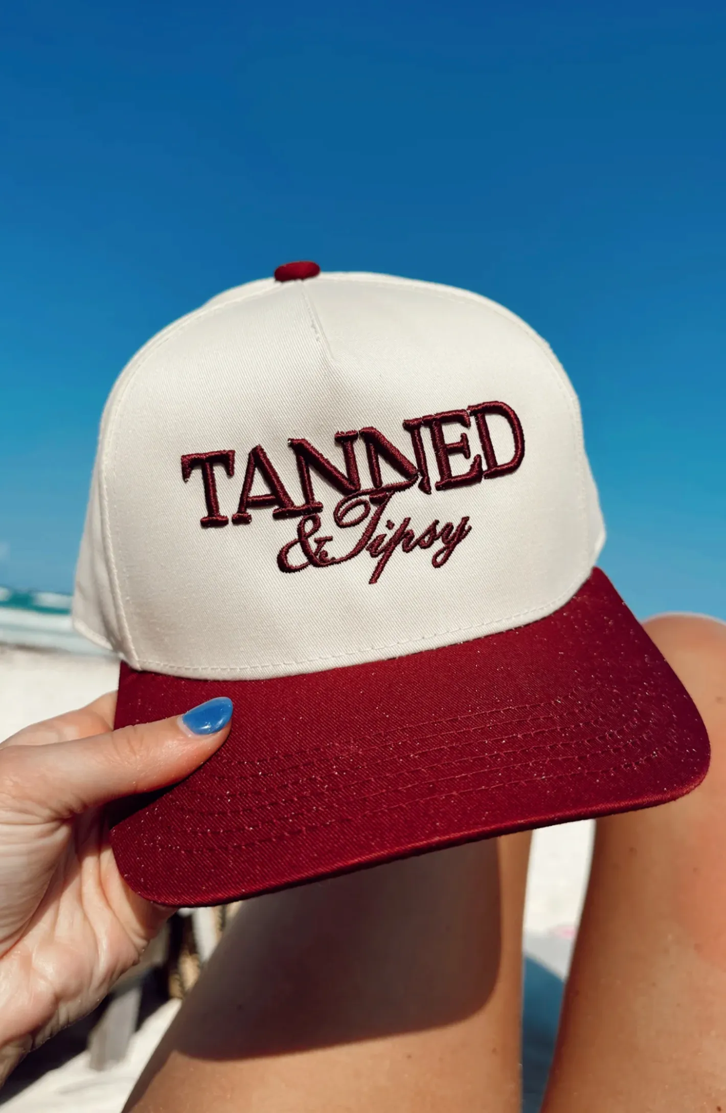 Tanned & Tipsy Trucker Hat