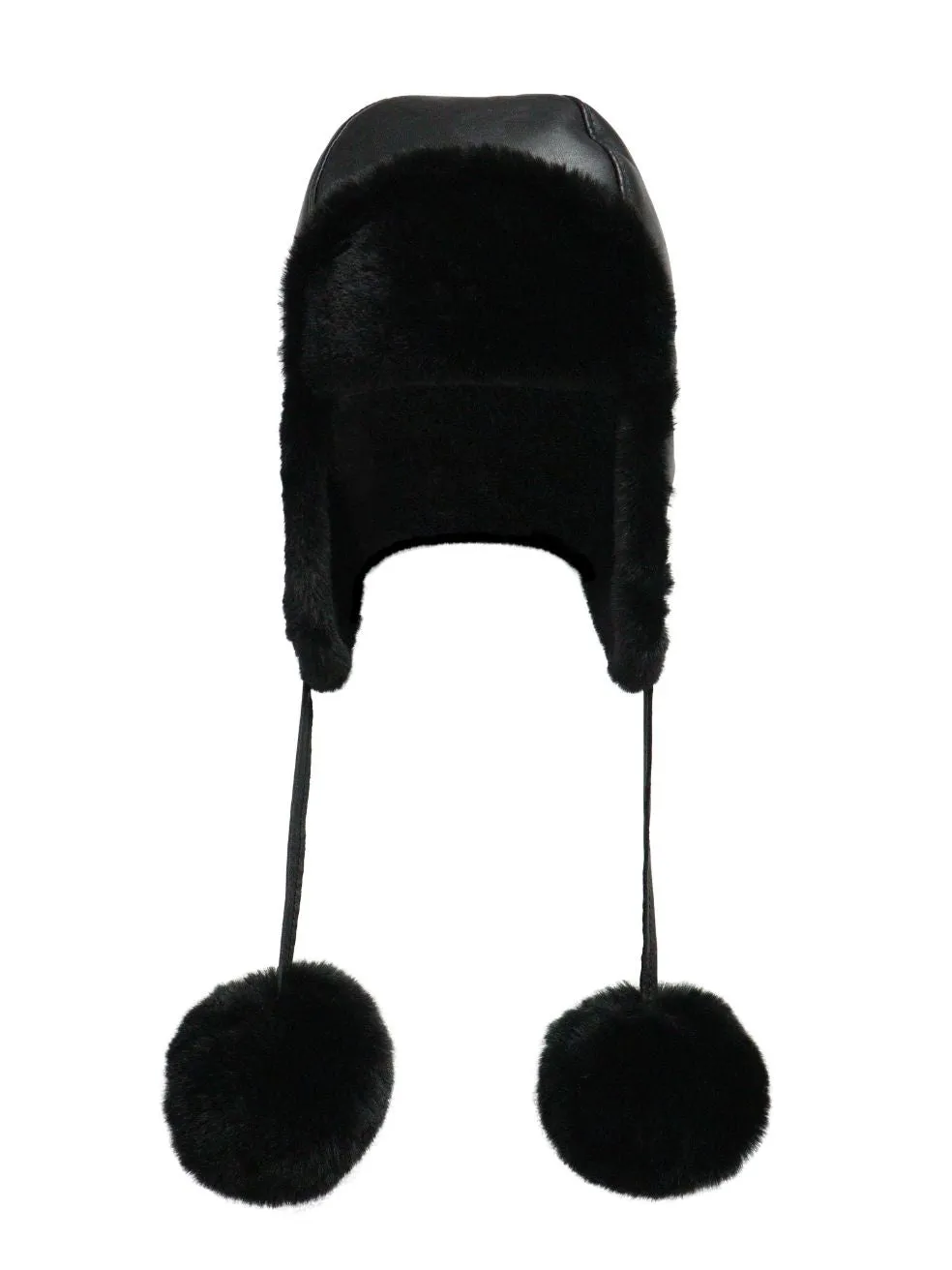 TRAPPER HAT - COAL BLACK