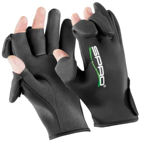 WICKED WEATHER WEAR GLOVE SPLIT FINGER GRAY