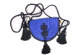 YVES SAINT LAURENT mini passementerie clutch belt bag